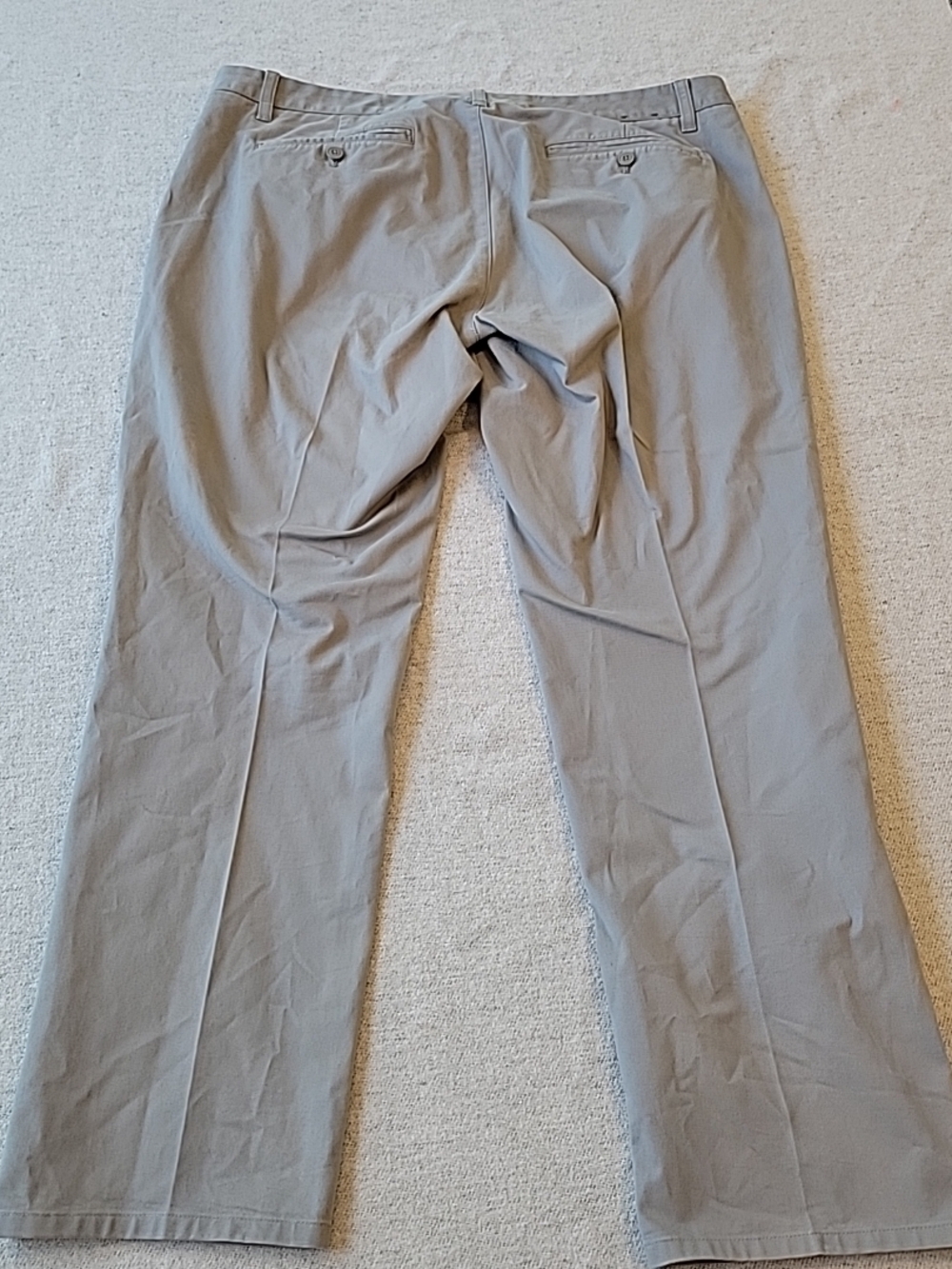 Bonobos Chino Pants Men's 38x30 Slim Gray Straight Leg Pleated Casual Golf - Picture 9 of 9